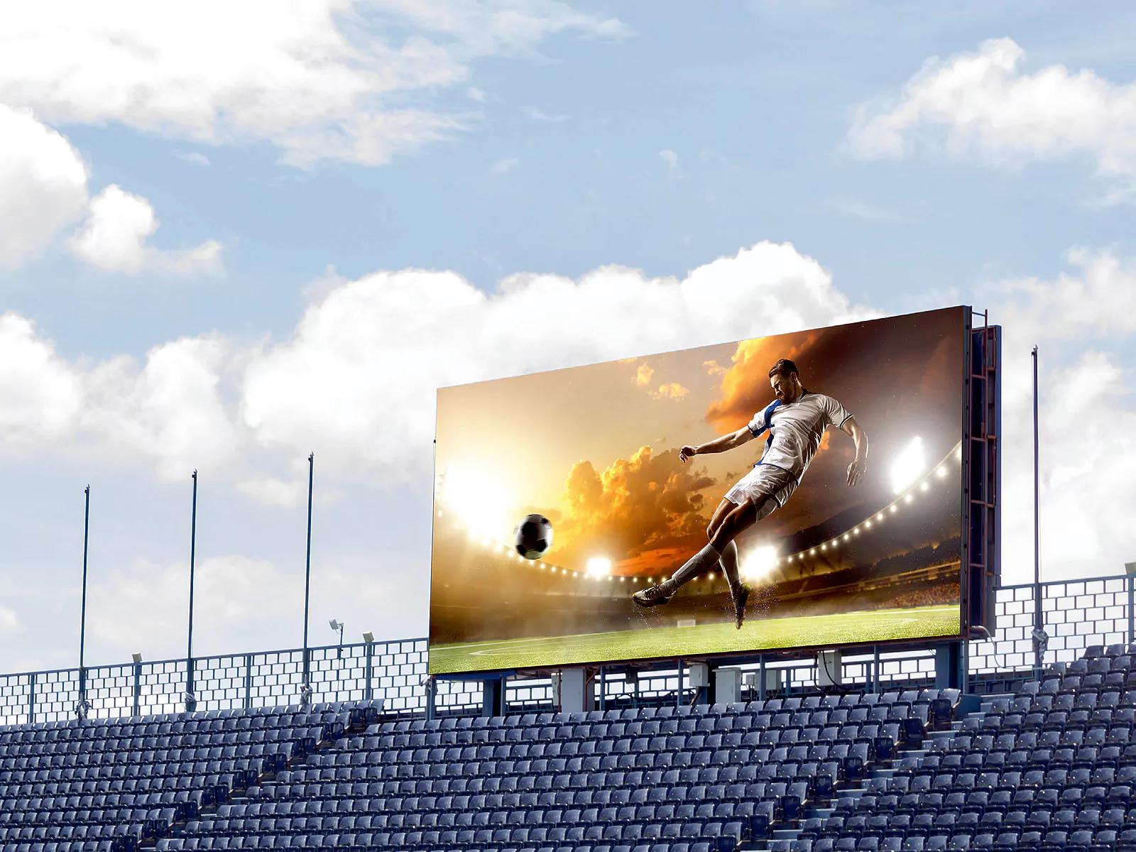Outdoor LED screens