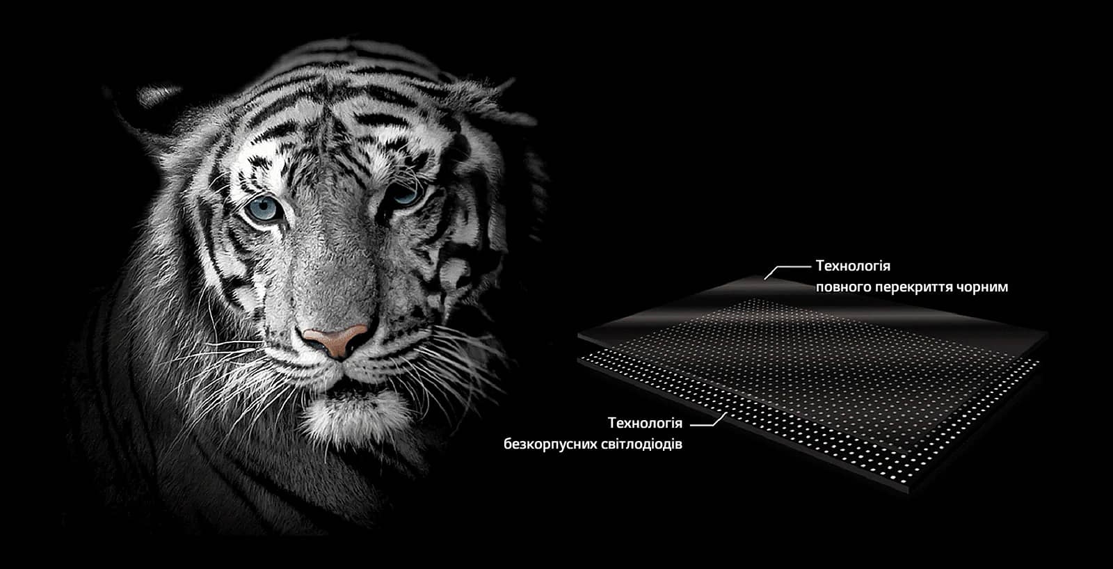 Фотоколаж про Занурення в чорний колір