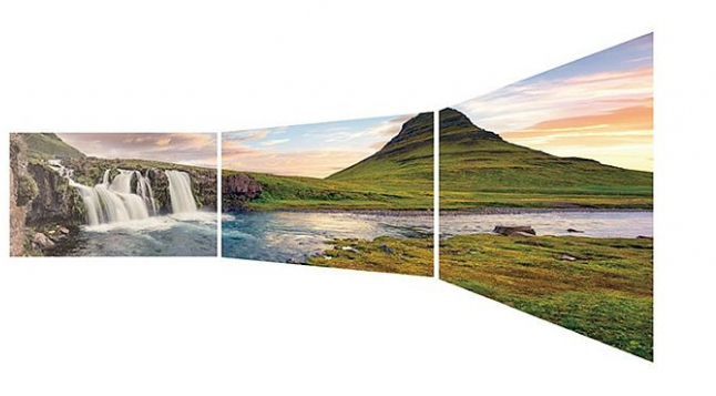 Фотографія про широкий кут огляду IPS матриці.