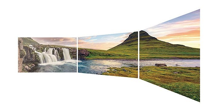 Фотографія про широкий кут огляду IPS матриці.